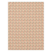 Festliche Dinosaurier Weihnachtsbaum Urlaubsmuster Tischdecke (Vorderseite)