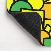 Festliche Doodle-Kunst 42 Mousepad (Ecke)