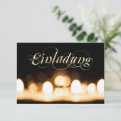 Festliche Einfrage mit Stil! Save The Date (Stehend Vorderseite)