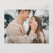 Festliche Eleganz Frohe Weihnachten Foto (Vorderseite)