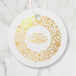 Festliche Eleganz Geschenkanhänger