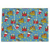 Festliche Eleganz Große Geschenktüte (Vorderseite)