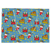 Festliche Eleganz Große Geschenktüte (Rückseite)