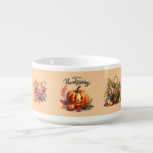 Festliche Erntedank-Themed Chili Bowl