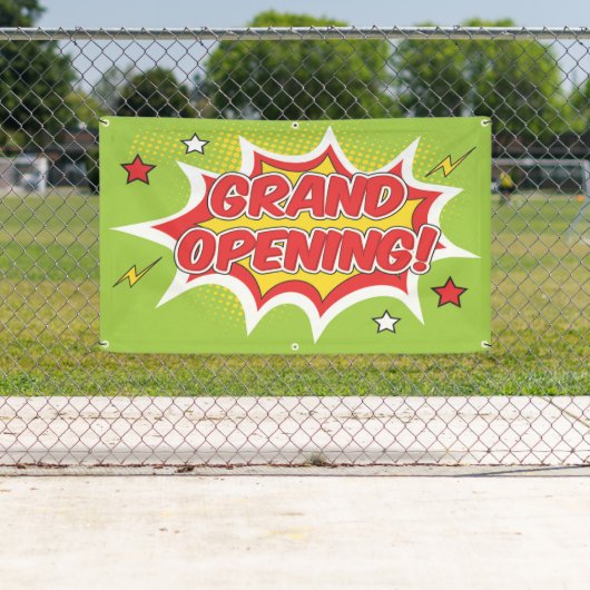 Festliche Eröffnung Banner (Insitu)