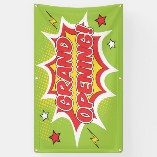 Festliche Eröffnung Banner (Vertikal)