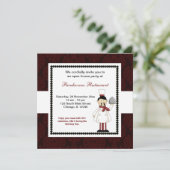 Festliche Eröffnung Einladung (Stehend Vorderseite)