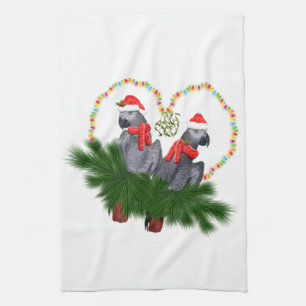 Festliche Featherballs Küchentücher