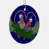 Festliche Featherballs Ornament (Rechts)