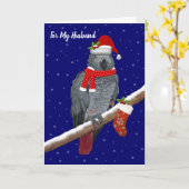 Festliche Federn (Ehemann) Karte (Gelbe Blume)