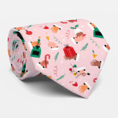 Festliche Feiertage - Muster für Feiertage Krawatte (Gerollt)