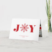 Festliche Feiertags-Foto-Collage gefaltete Karte (Vorderseite)