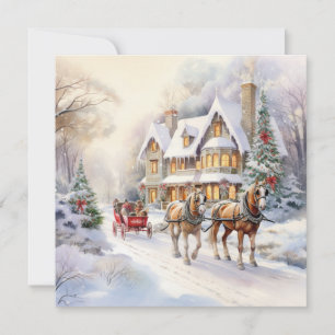 Festliche Feiertagswünsche Feiertagskarte