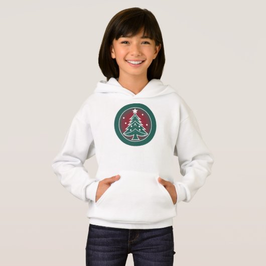 Festliche Feste: Ein Weihnachtsgenuss Hoodie (Vorne ganz)