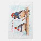 Festliche Finken Küchentücher (Vertikal)