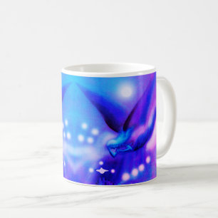 Festliche fliegende Engel Kaffeetasse