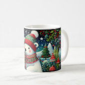 Festliche Folklore Weihnachten Kaffeetasse (VorderseiteRechts)