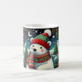 Festliche Folklore Weihnachten Kaffeetasse (Mittel)