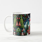 Festliche Folklore Weihnachten Kaffeetasse (Links)
