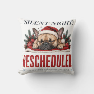Festliche Frenchie Schlaf-Weihnachts-Dekoration Kissen