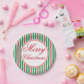 Festliche Frohe Weihnachtsabend Party Papier Telle Pappteller (Party)