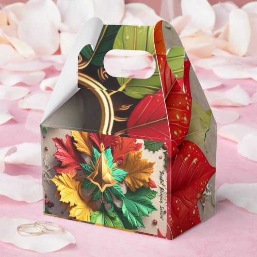 "Festliche Fusion" Geschenkschachtel (Hochzeit)