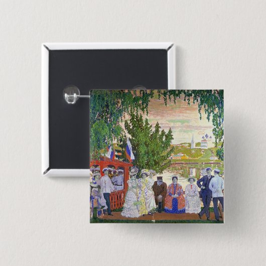 Festliche Gathering, 1910 Button (Vorne & Hinten)