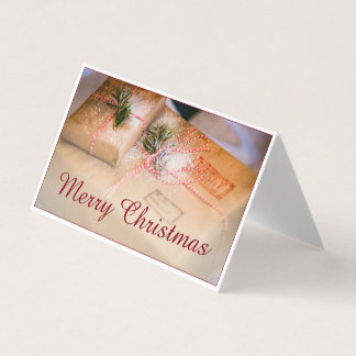 Festliche Geschenke als Weihnachtsmotiv