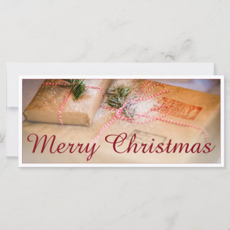Festliche Geschenke als Weihnachtsmotiv