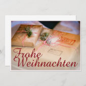 Festliche Geschenke als Weihnachtsmotiv (Vorne/Hinten)
