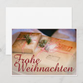 Festliche Geschenke als Weihnachtsmotiv (Vorne/Hinten)