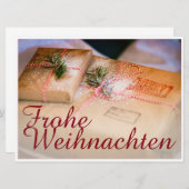 Festliche Geschenke als Weihnachtsmotiv (Vorne/Hinten)