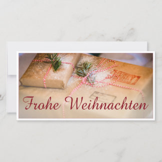 Festliche Geschenke als Weihnachtsmotiv