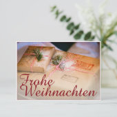 Festliche Geschenke als Weihnachtsmotiv (Stehend Vorderseite)