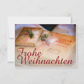 Festliche Geschenke als Weihnachtsmotiv