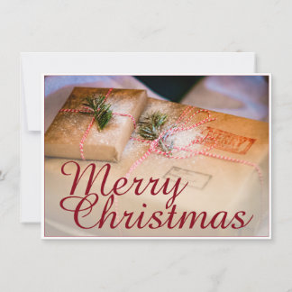 Festliche Geschenke als Weihnachtsmotiv