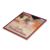 Festliche Geschenke als Weihnachtsmotiv Fliese (Seite)