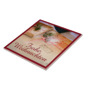 Festliche Geschenke als Weihnachtsmotiv Fliese (Seite)