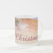 Festliche Geschenke als Weihnachtsmotiv Mattglastasse (VorderseiteRechts)