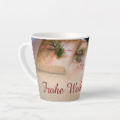 Festliche Geschenke als Weihnachtsmotiv Milchtasse (Linke Ecke)