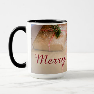 Festliche Geschenke als Weihnachtsmotiv Tasse