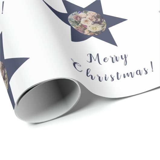 🎄 festliche Geschenke mit individuellem Frohen We Geschenkpapier (Rolleneckpunkt)