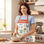 Festliche Geschenke Weihnachtsfeiertage Personalis Schürze