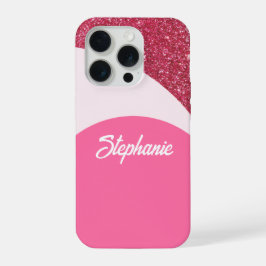Festliche Handyhülle Pink Berry Sparkle Pageants iPhone 15 Pro Hülle