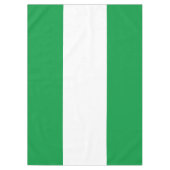 Festliche, hellgrüne weiße Sommerstreifen Tischdecke (Vorderseite)