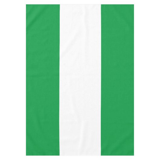 Festliche, hellgrüne weiße Sommerstreifen Tischdecke (Vorderseite)