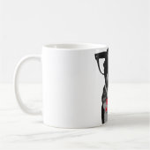 Festliche Hipster-Boston-Terrier-Tasse!! Kaffeetasse (Links)