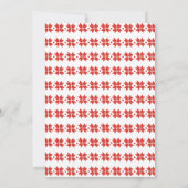 Festliche Hot Cocoa Virtual Holiday Party Einladung (Rückseite)