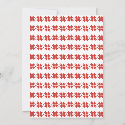 Festliche Hot Cocoa Virtual Holiday Party Einladung (Rückseite)