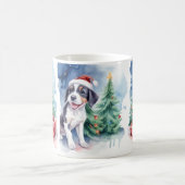 Festliche Hunde Weihnachts-Tasse Kaffeetasse (Mittel)